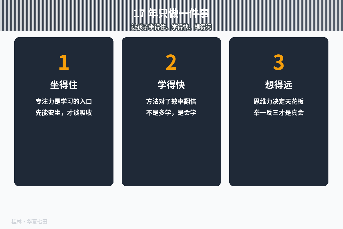 18 年只做一件事