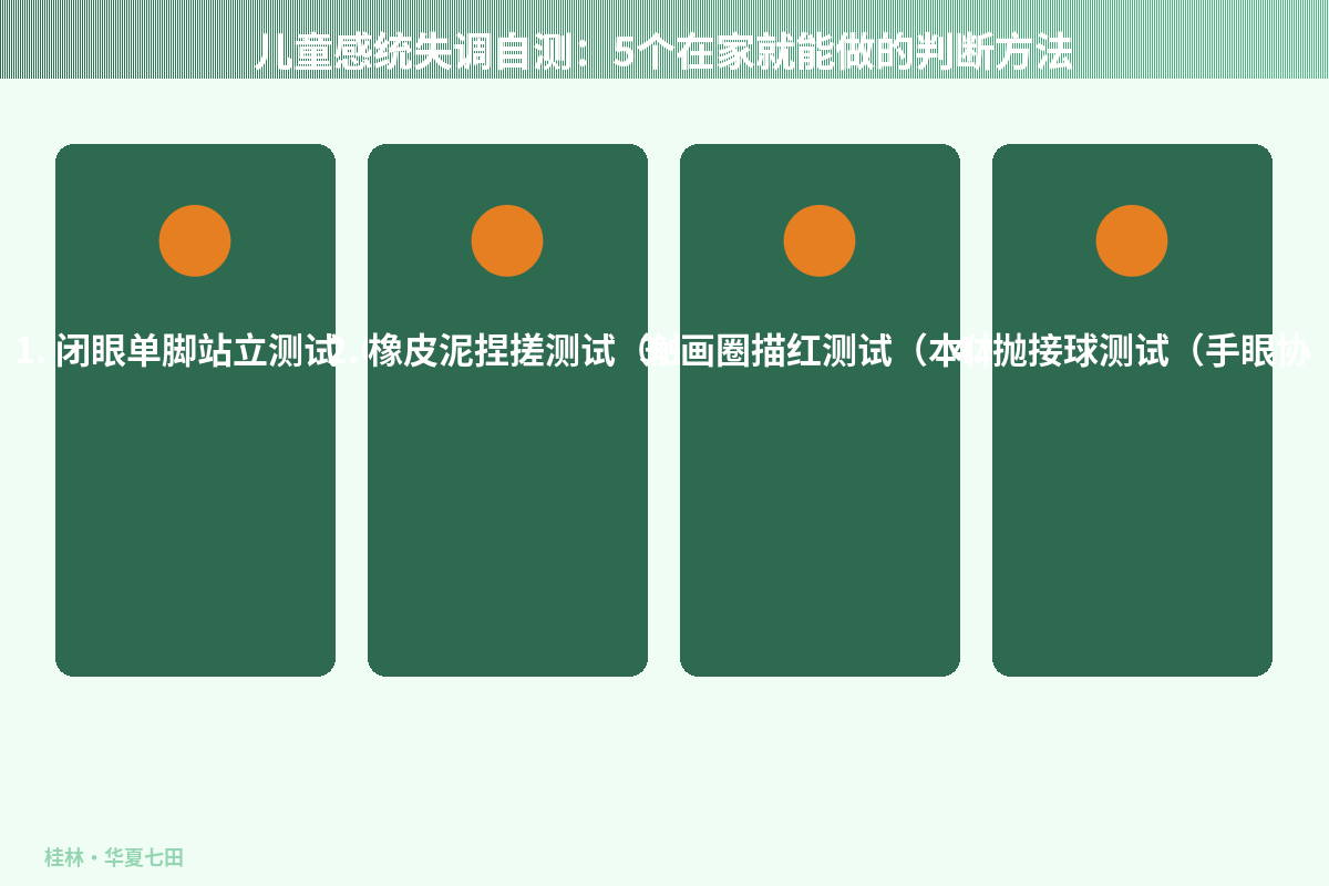 感统自测-单脚站立